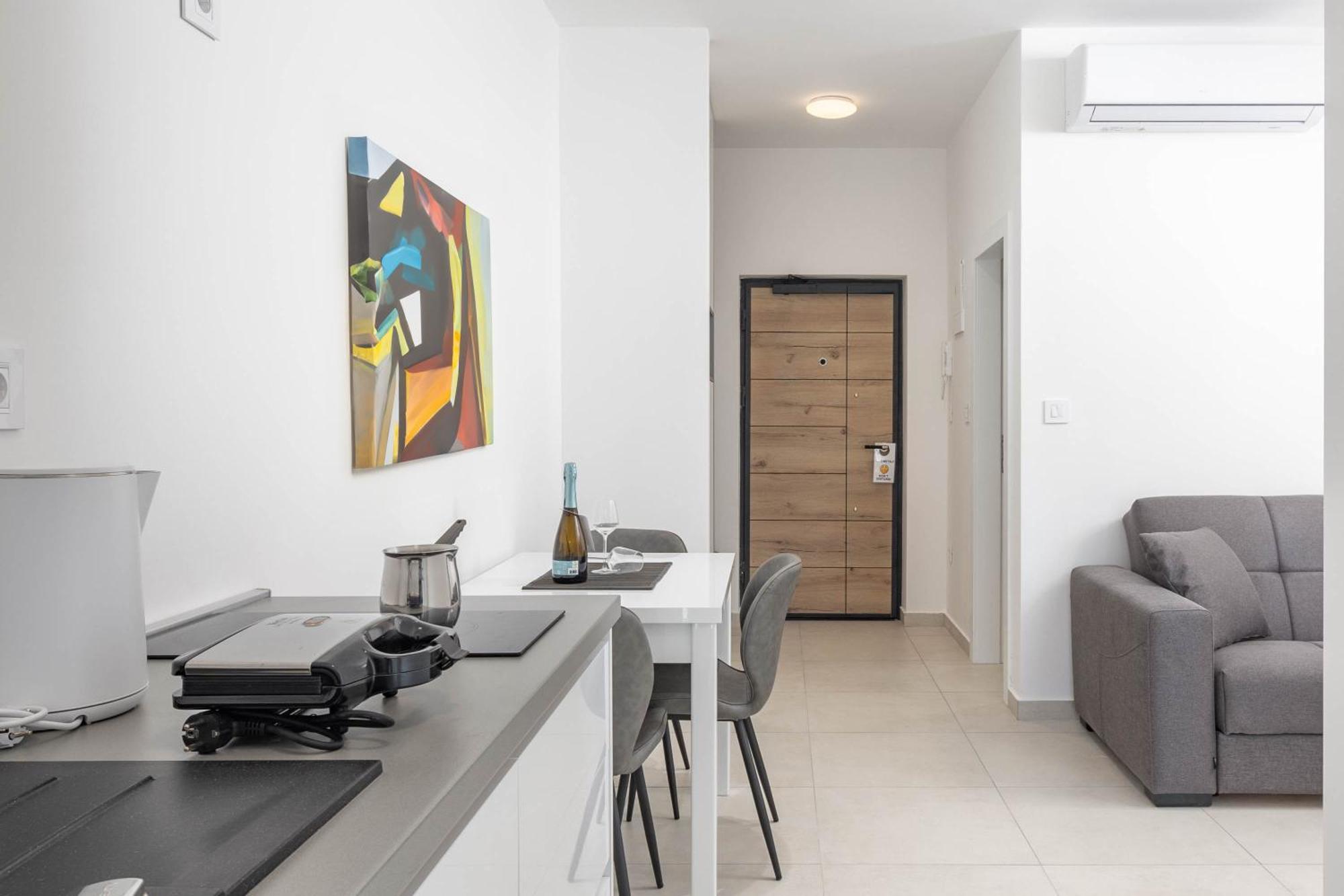 Seafront Villa Andrijana - Happy Rentals 플로민 외부 사진