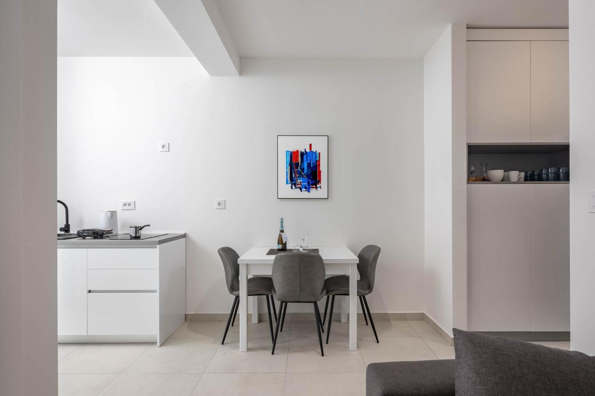 Seafront Villa Andrijana - Happy Rentals 플로민 외부 사진