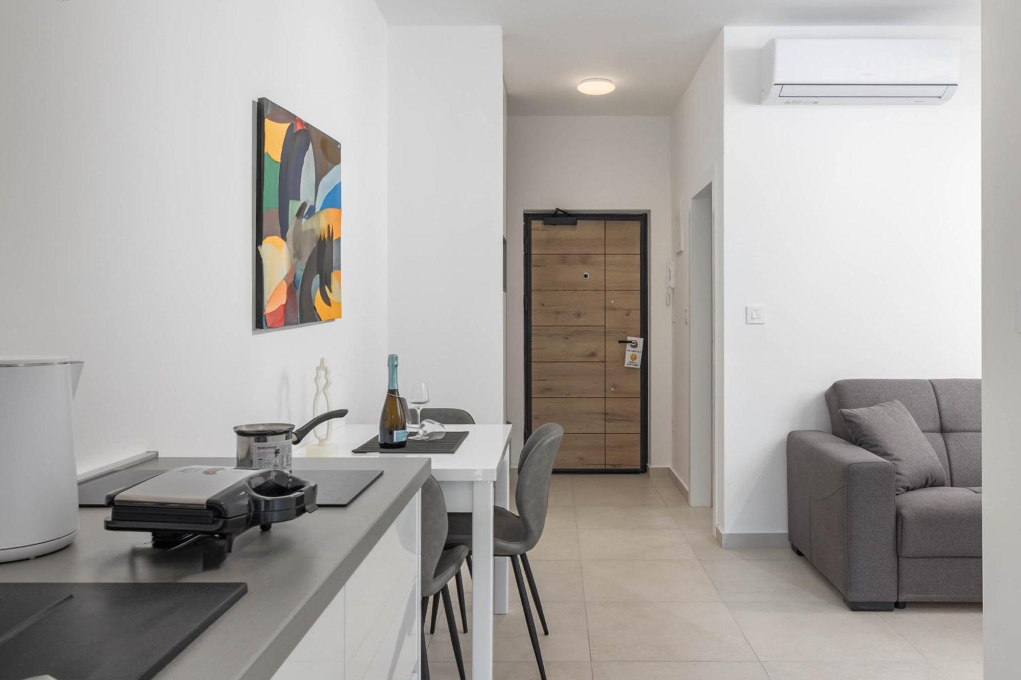 Seafront Villa Andrijana - Happy Rentals 플로민 외부 사진