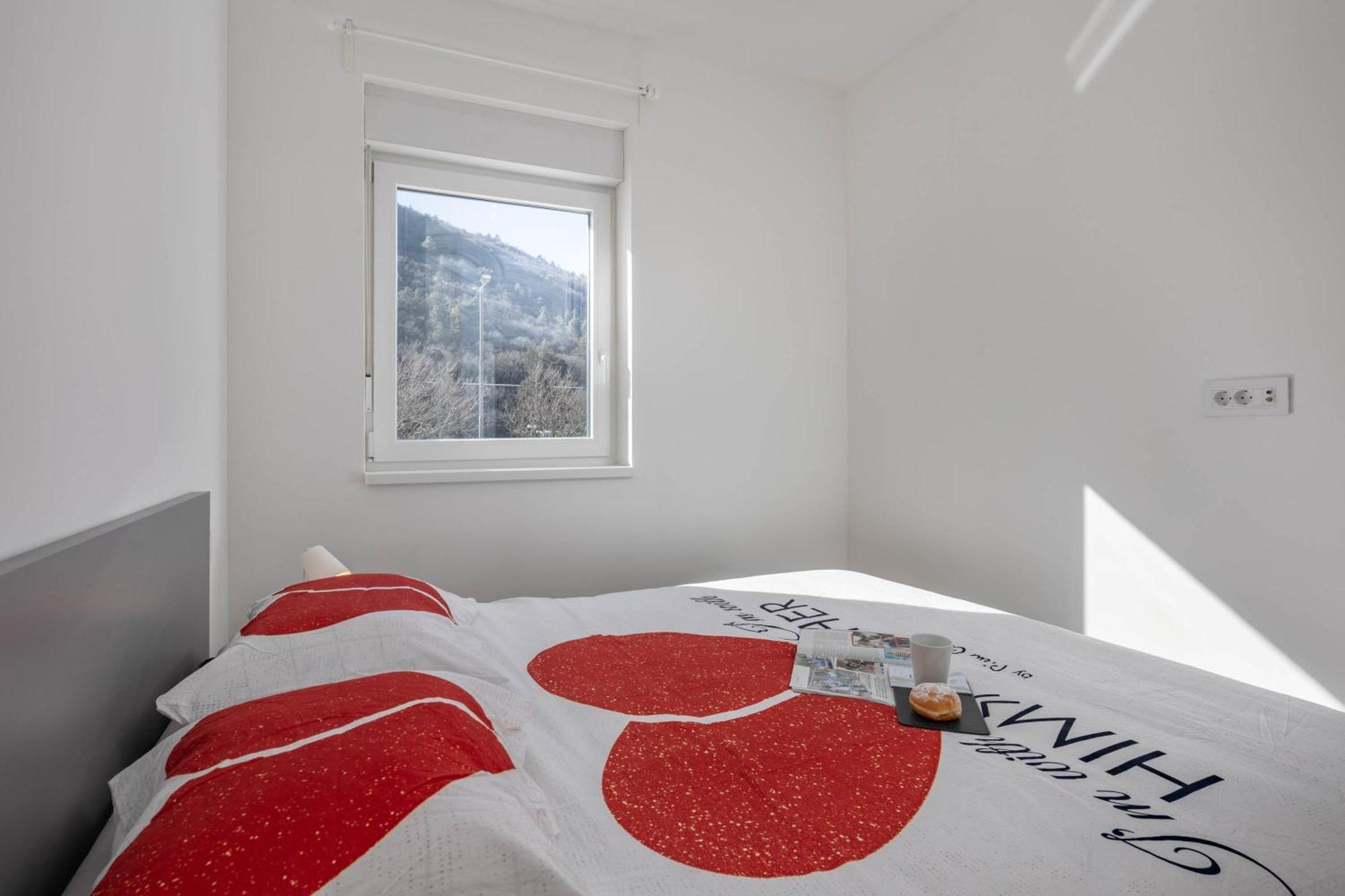 Seafront Villa Andrijana - Happy Rentals 플로민 외부 사진